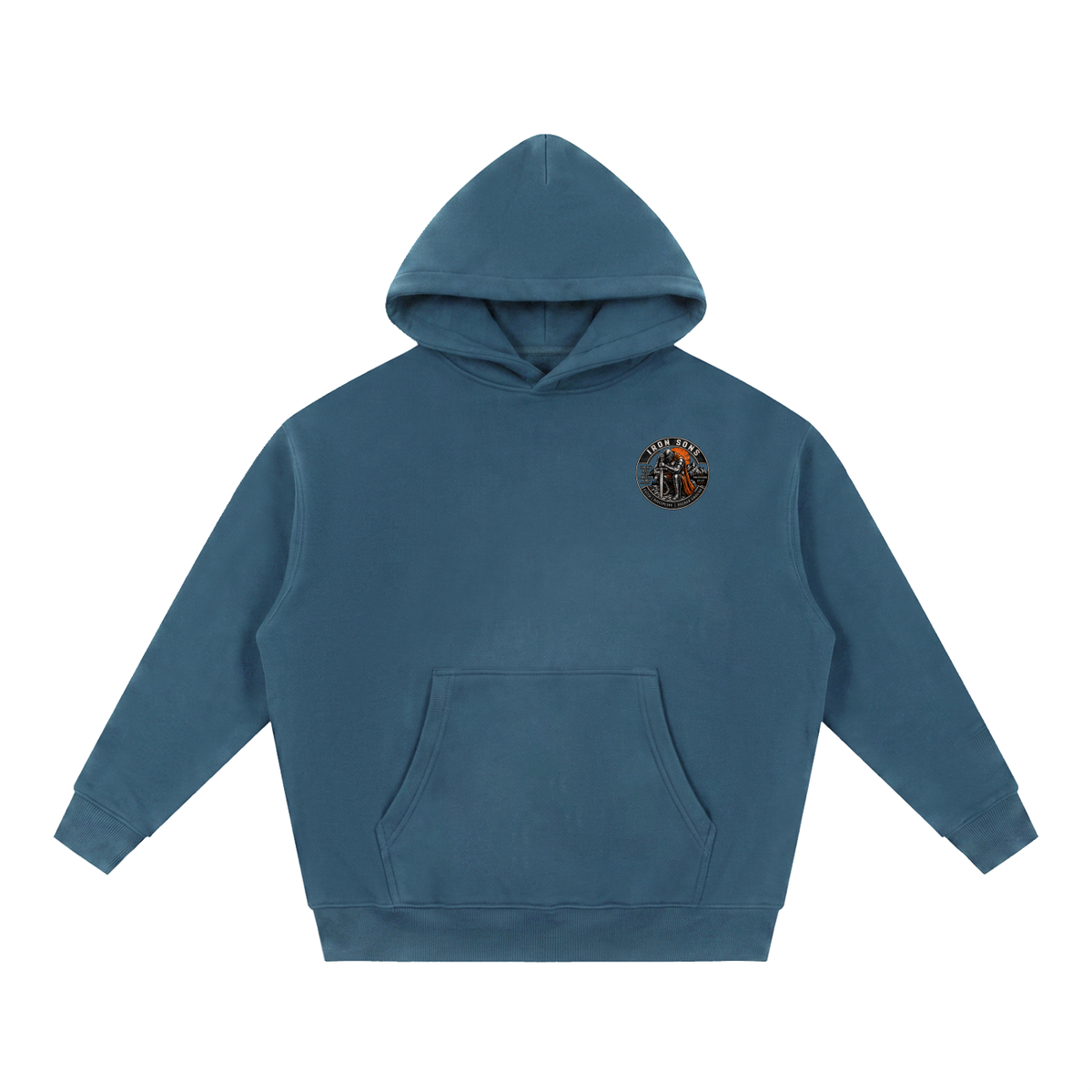 Essential Oversized Boxy Fit Fleece Hoodie