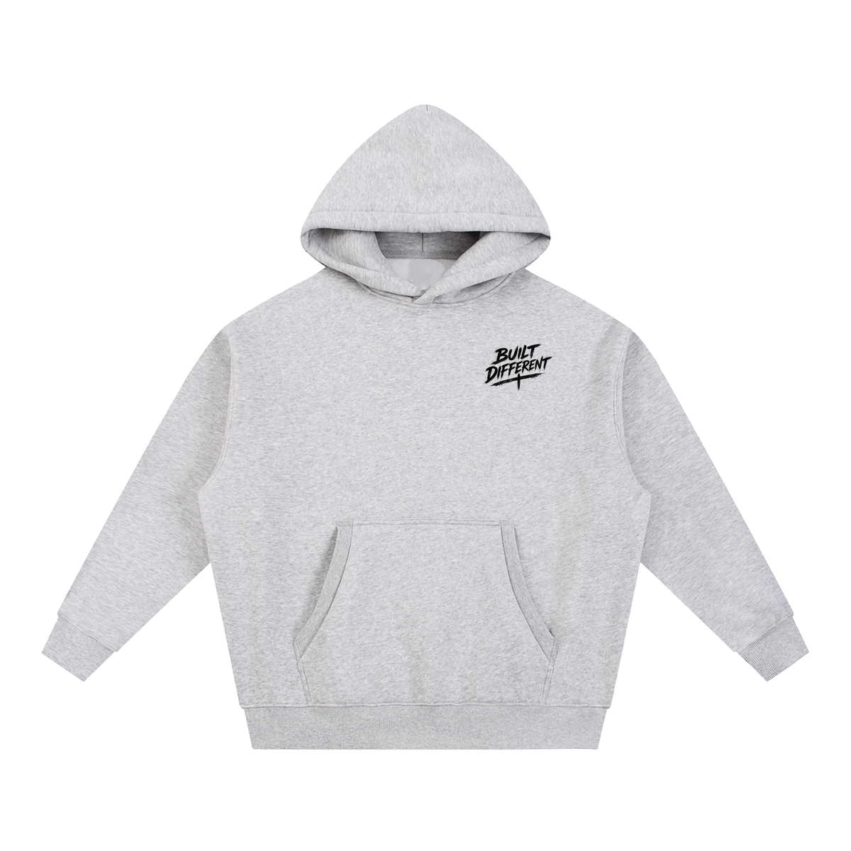 Essential Oversized Boxy Fit Fleece Hoodie