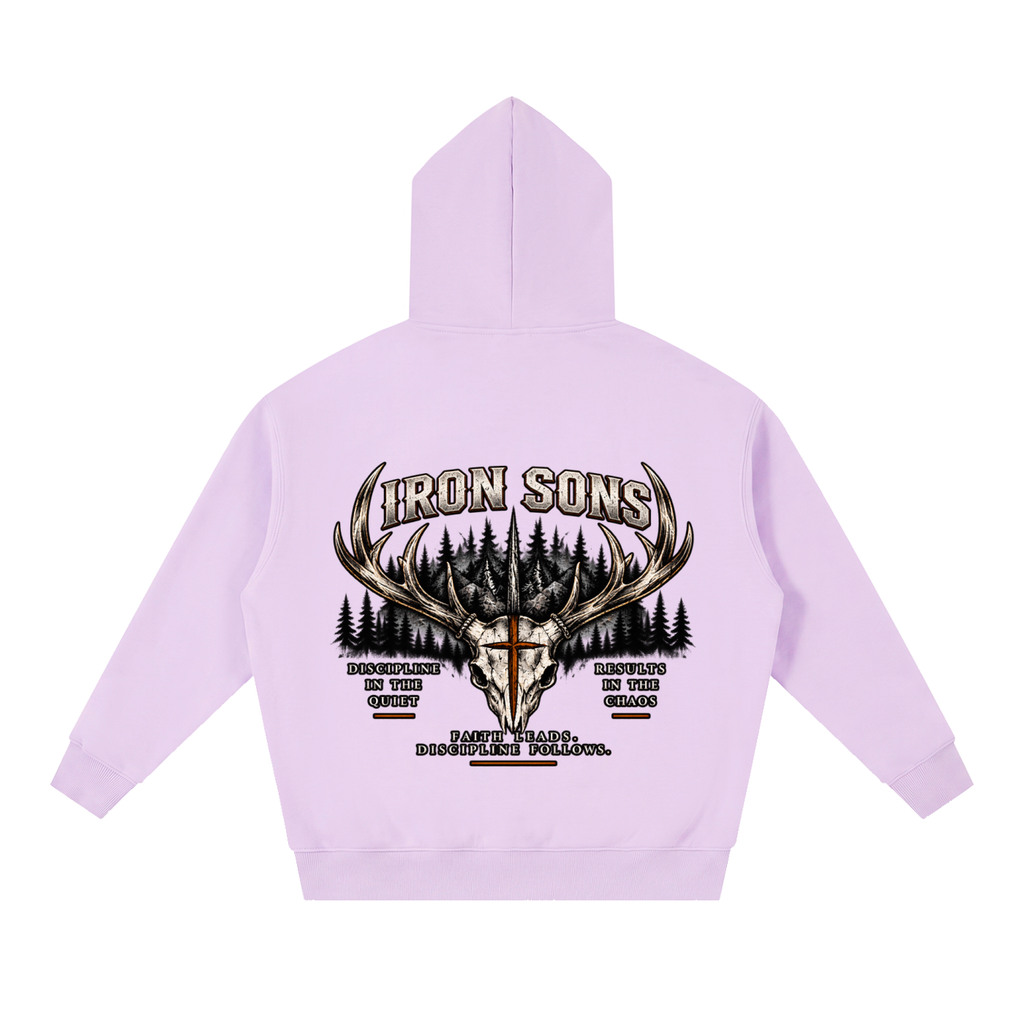 Essential Oversized Boxy Fit Fleece Hoodie