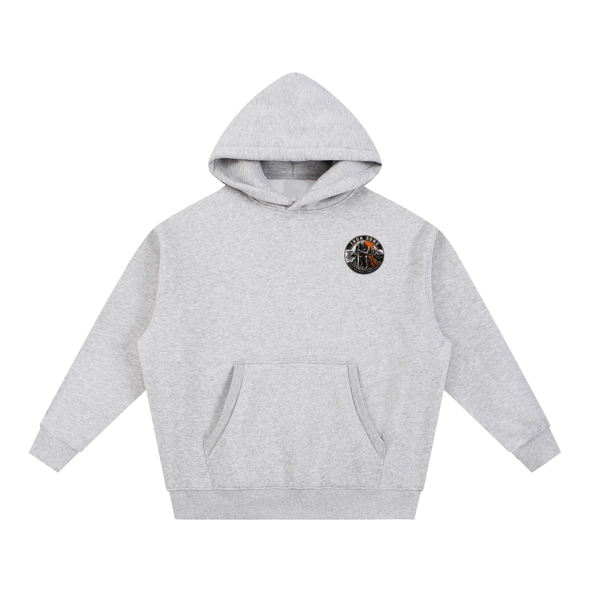 Essential Oversized Boxy Fit Fleece Hoodie