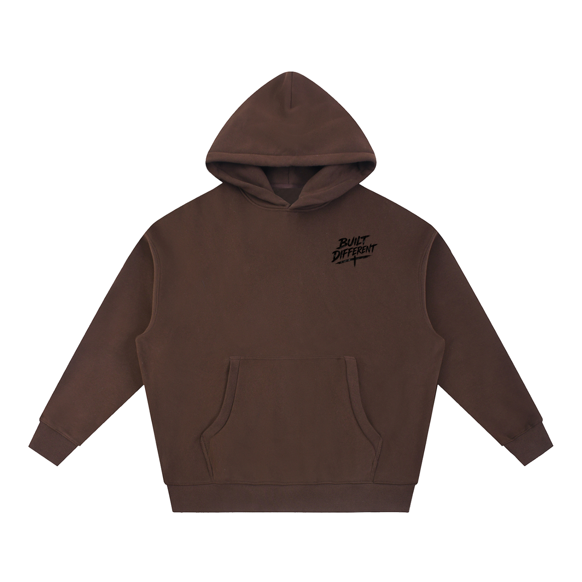 Essential Oversized Boxy Fit Fleece Hoodie