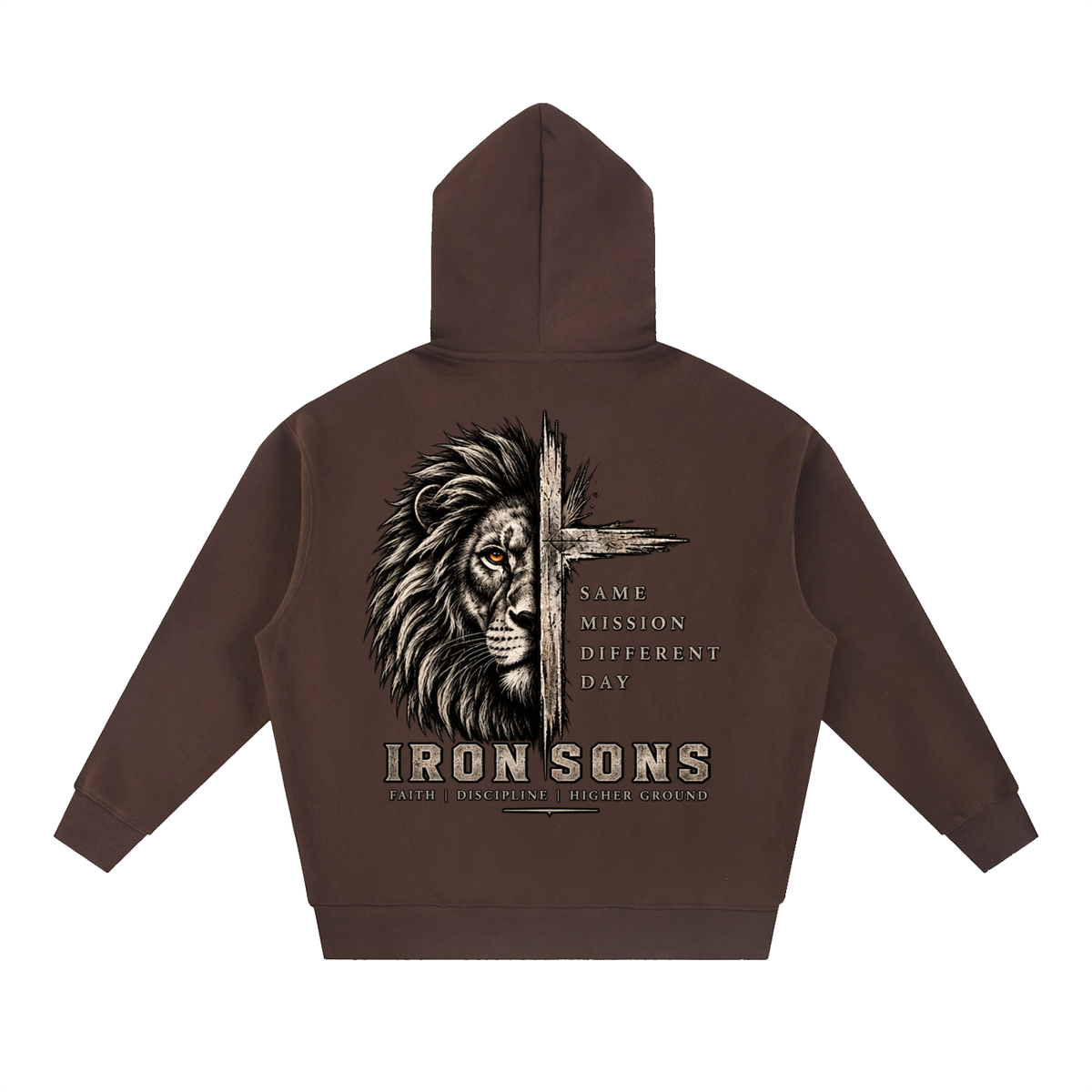 Essential Oversized Boxy Fit Fleece Hoodie