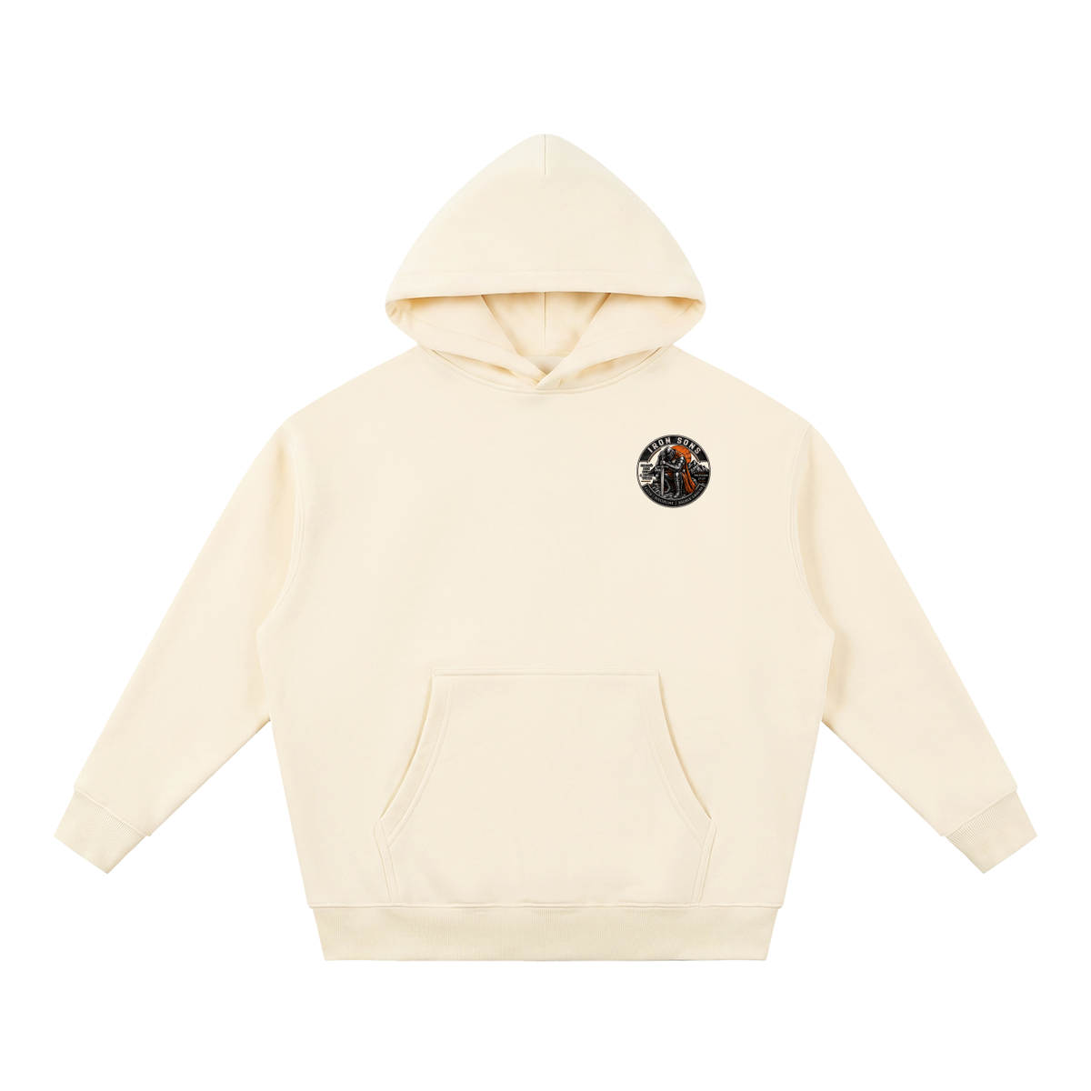 Essential Oversized Boxy Fit Fleece Hoodie