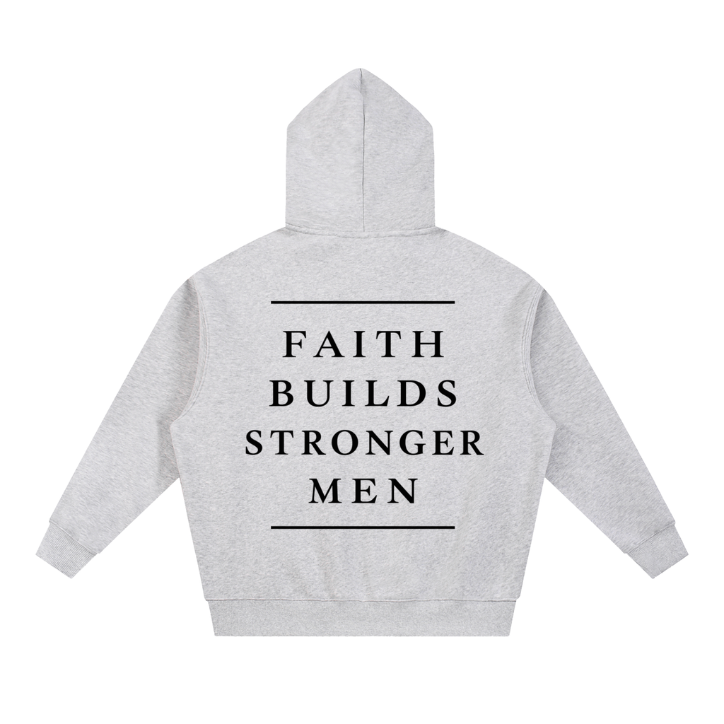 Essential Oversized Boxy Fit Fleece Hoodie