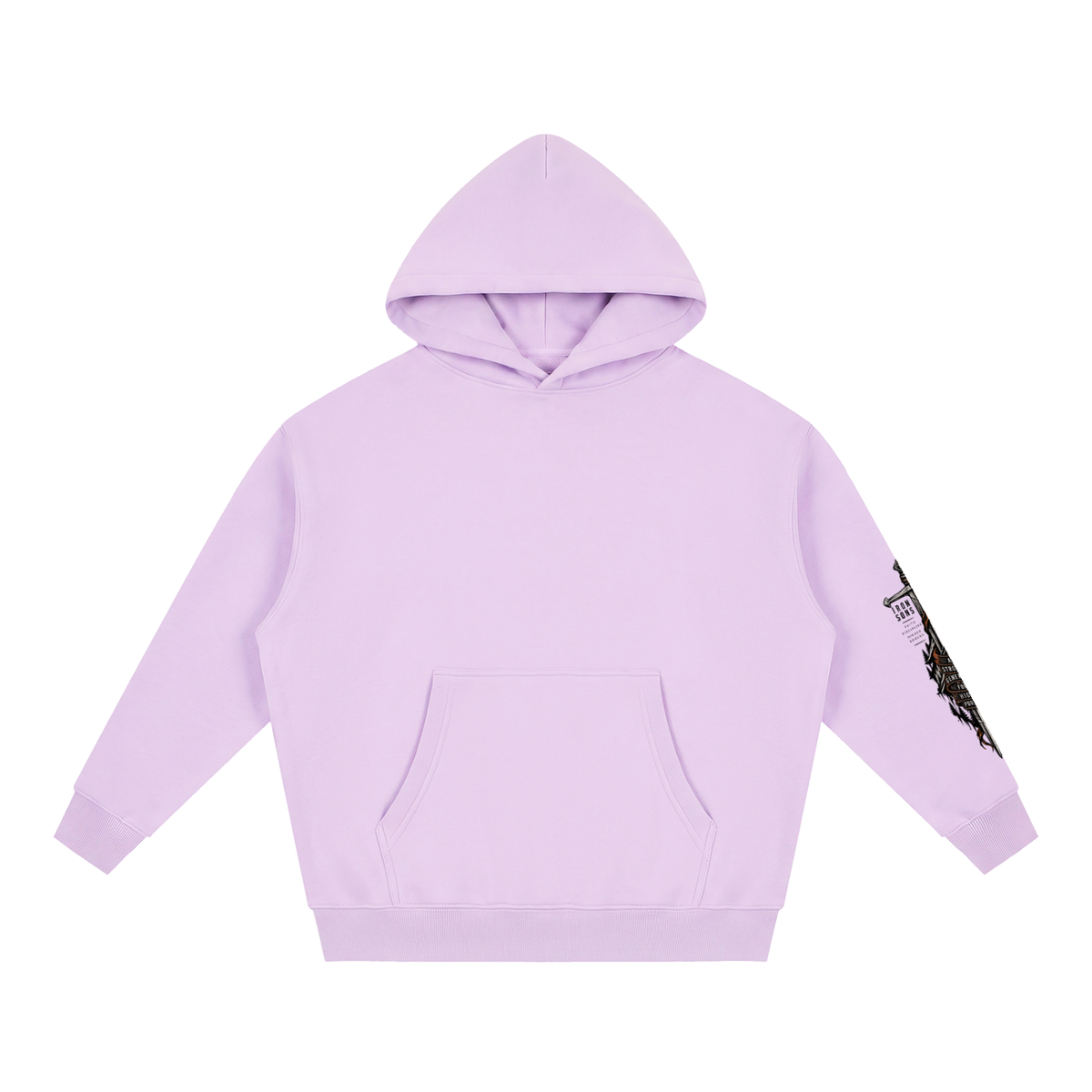 Essential Oversized Boxy Fit Fleece Hoodie
