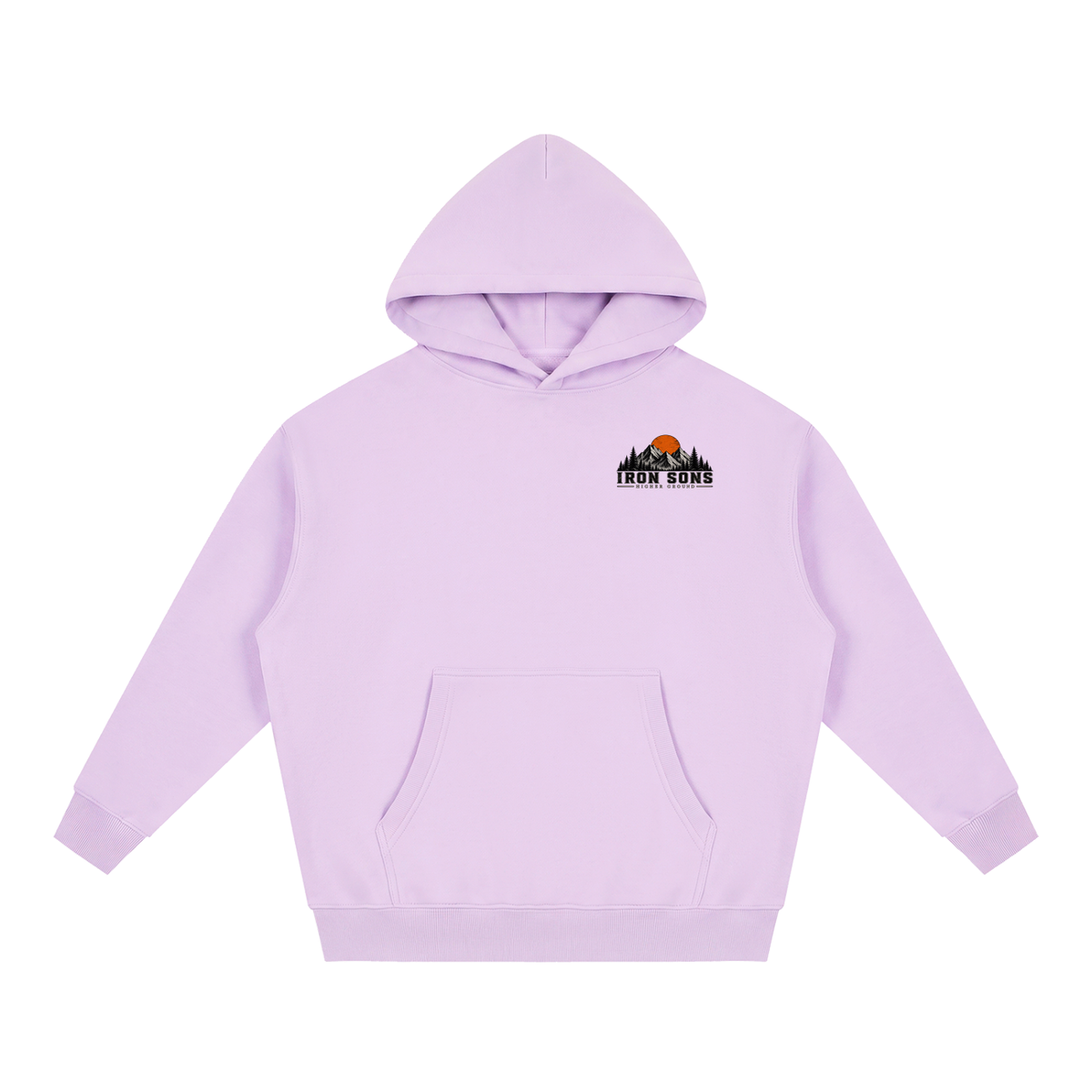 Essential Oversized Boxy Fit Fleece Hoodie