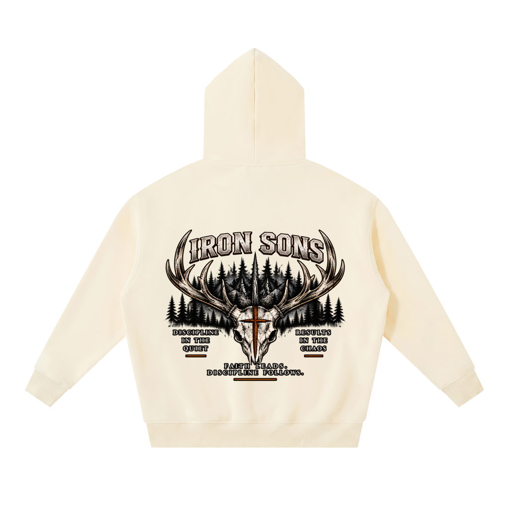 Essential Oversized Boxy Fit Fleece Hoodie