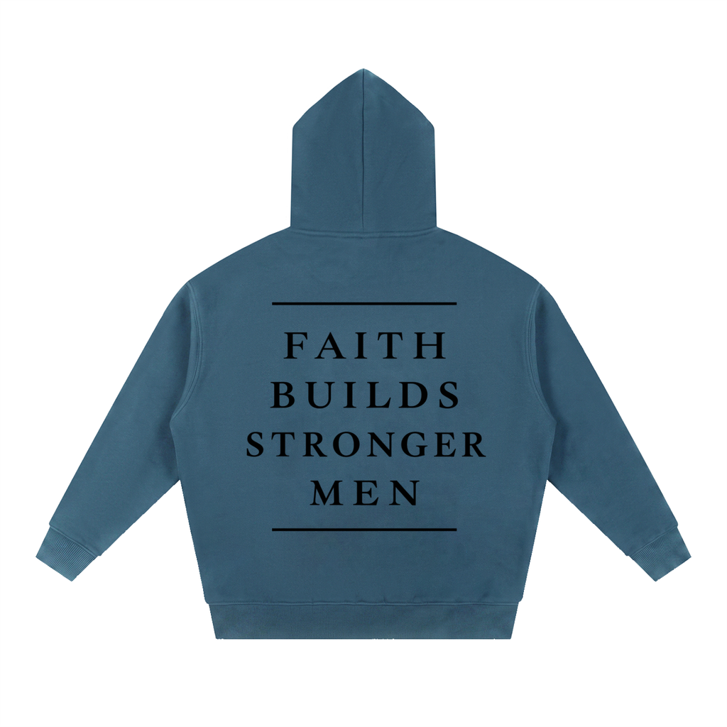 Essential Oversized Boxy Fit Fleece Hoodie