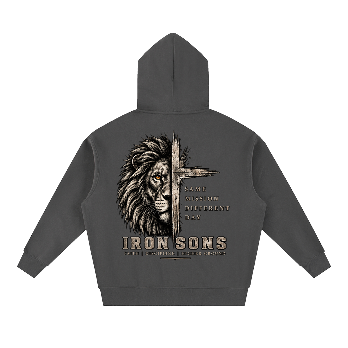 Essential Oversized Boxy Fit Fleece Hoodie