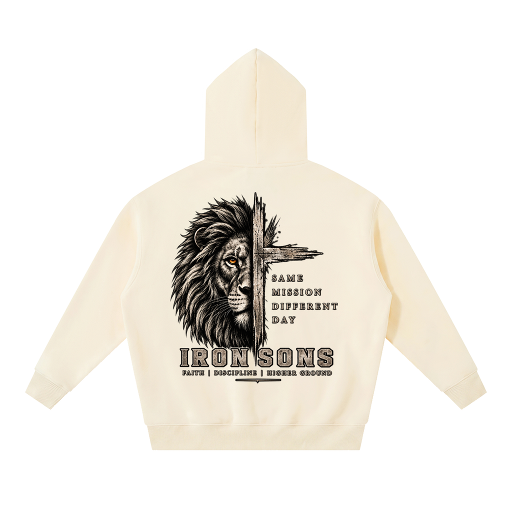 Essential Oversized Boxy Fit Fleece Hoodie