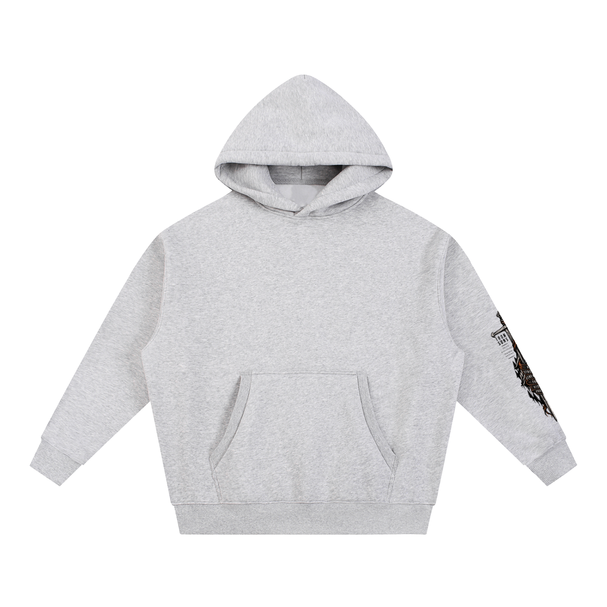 Essential Oversized Boxy Fit Fleece Hoodie