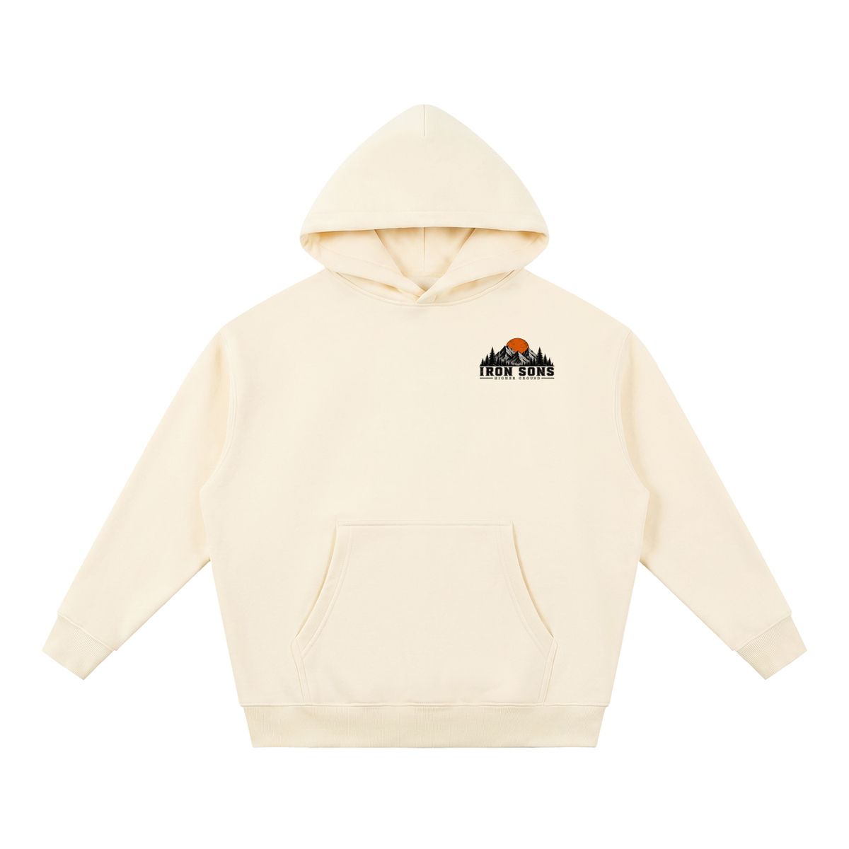 Essential Oversized Boxy Fit Fleece Hoodie