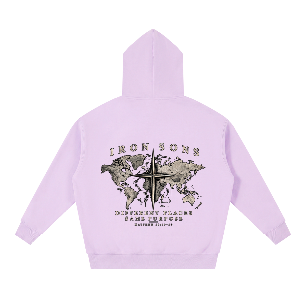 Essential Oversized Boxy Fit Fleece Hoodie