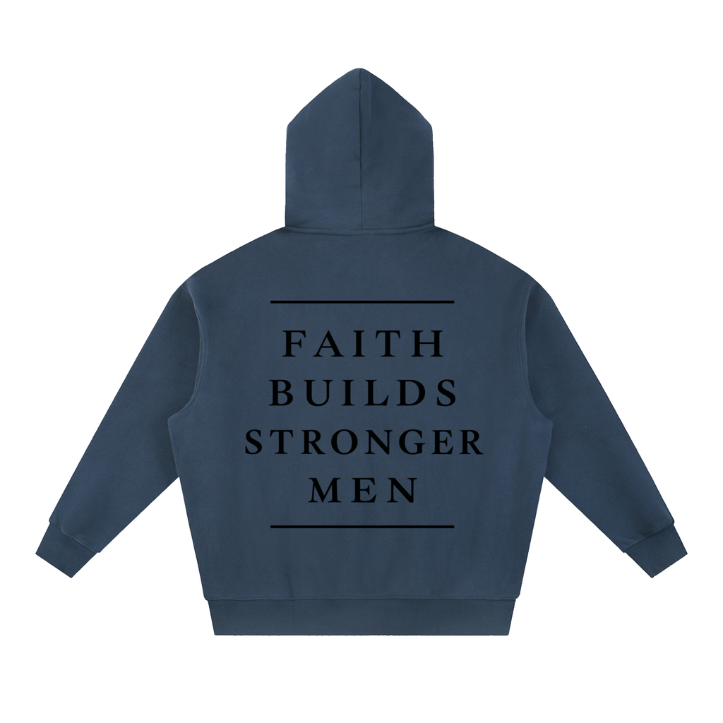 Essential Oversized Boxy Fit Fleece Hoodie