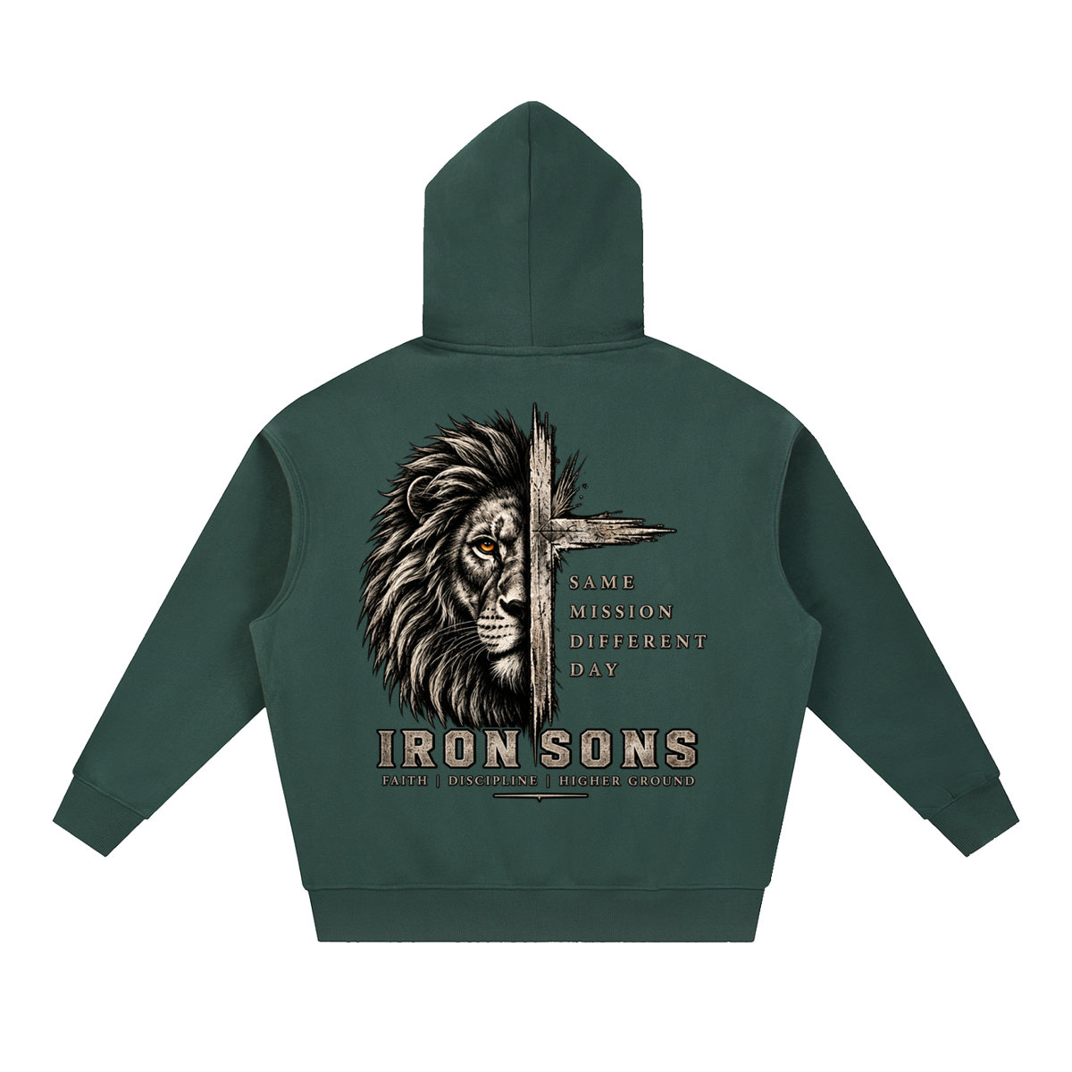 Essential Oversized Boxy Fit Fleece Hoodie
