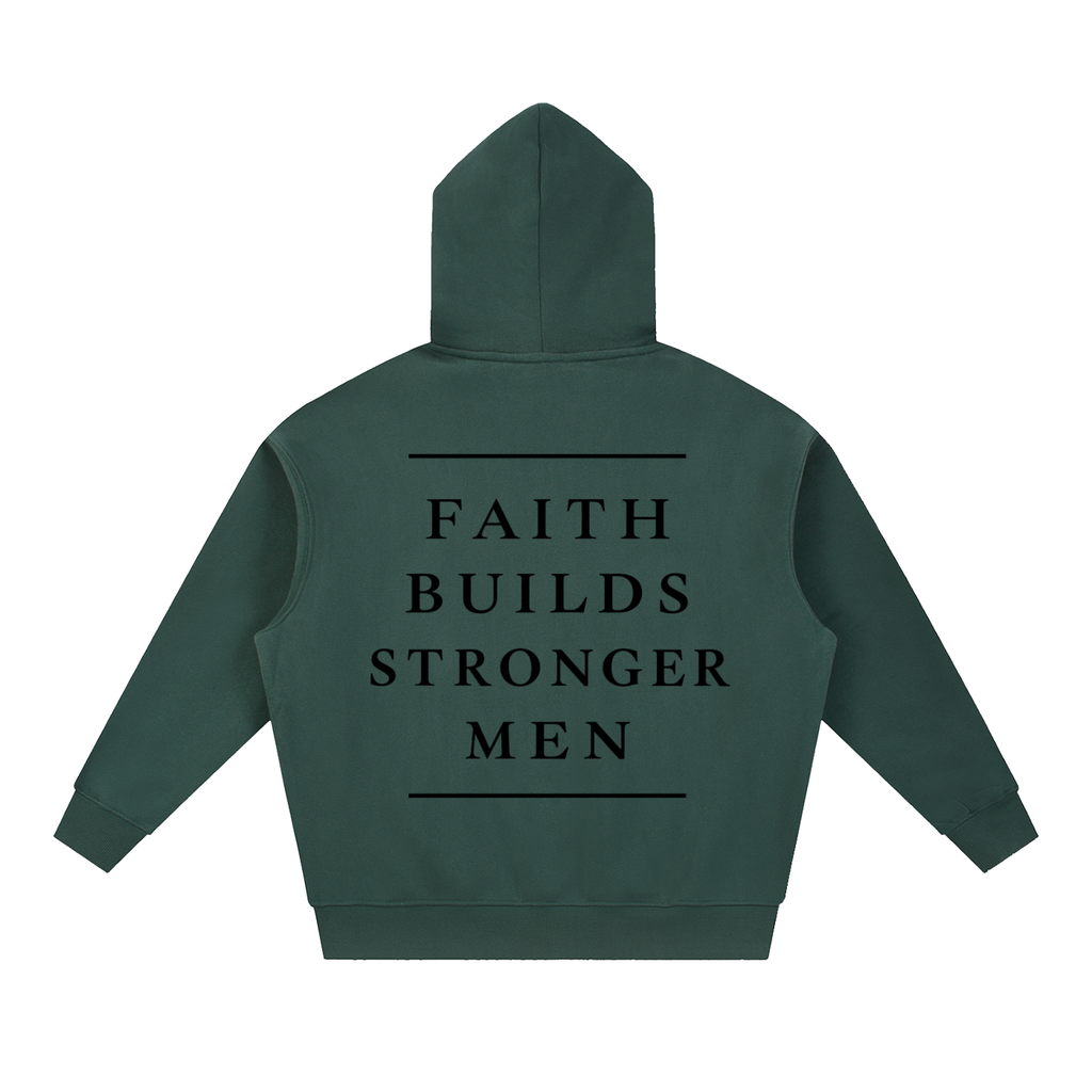 Essential Oversized Boxy Fit Fleece Hoodie