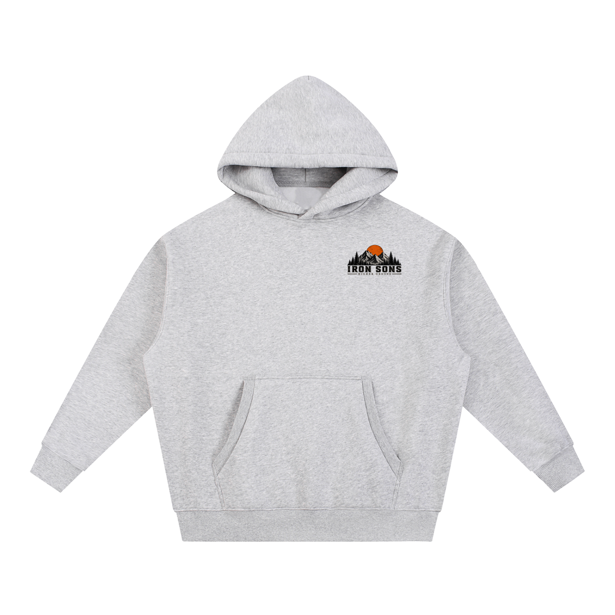 Essential Oversized Boxy Fit Fleece Hoodie