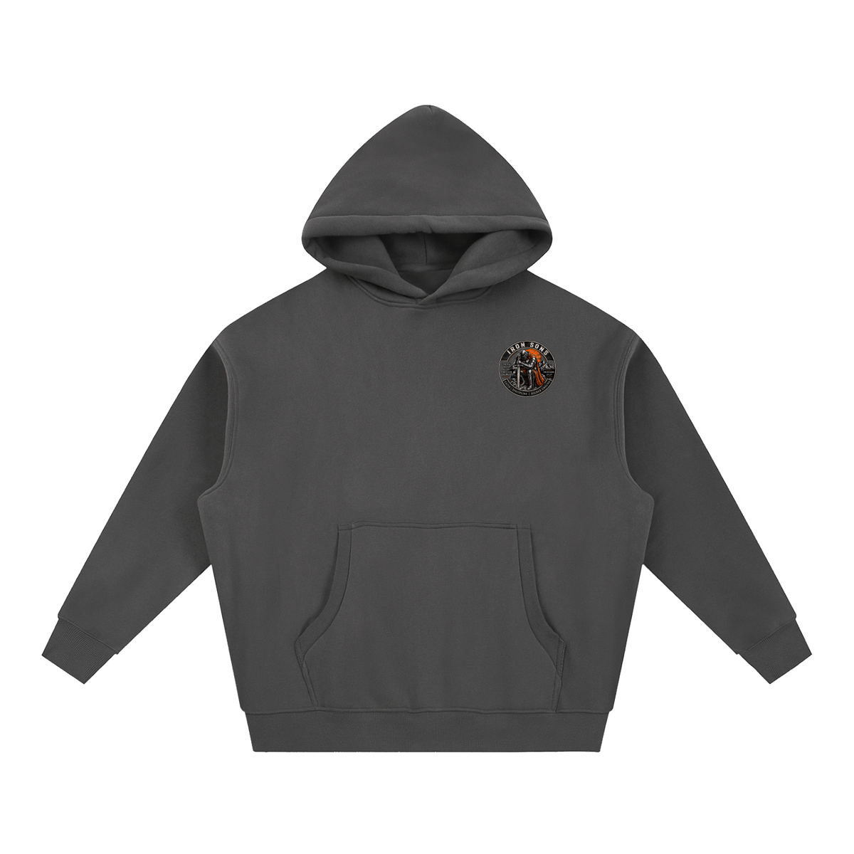 Essential Oversized Boxy Fit Fleece Hoodie