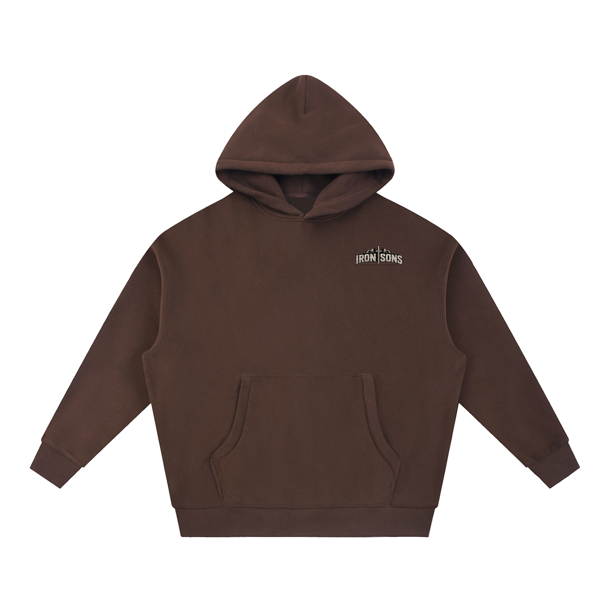 Essential Oversized Boxy Fit Fleece Hoodie