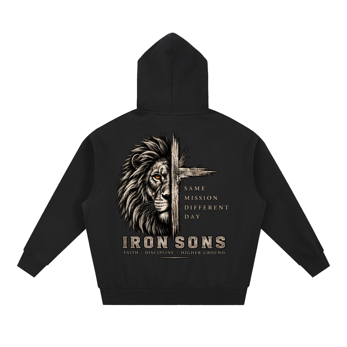 Essential Oversized Boxy Fit Fleece Hoodie