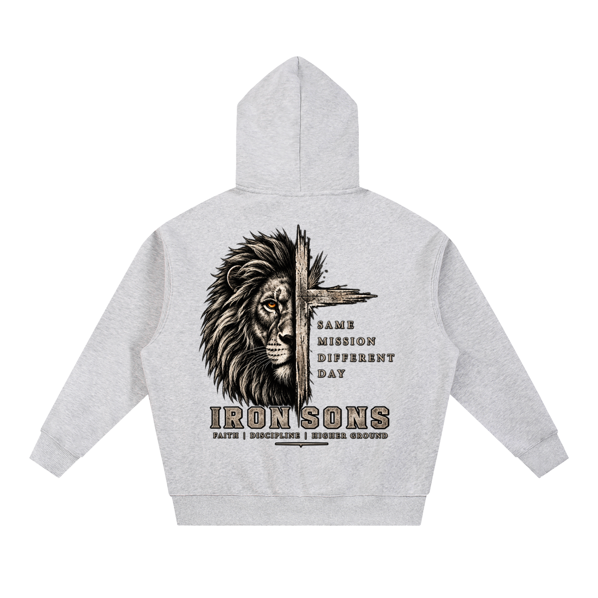 Essential Oversized Boxy Fit Fleece Hoodie