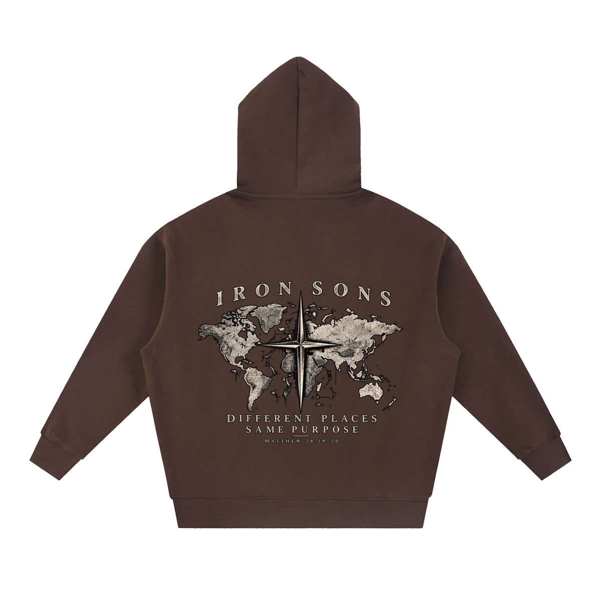 Essential Oversized Boxy Fit Fleece Hoodie