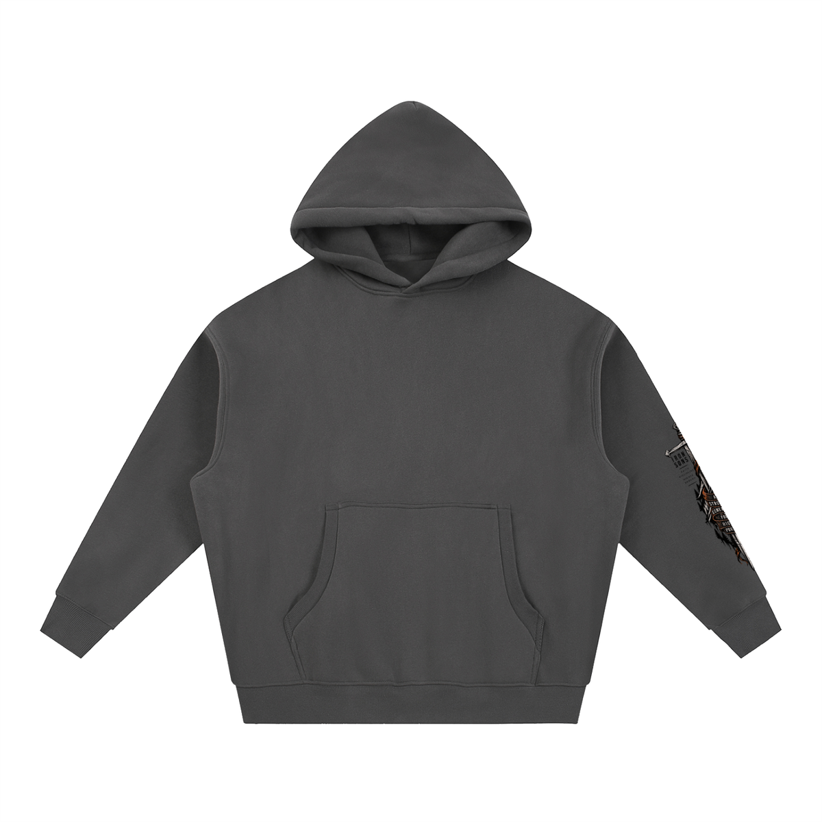 Essential Oversized Boxy Fit Fleece Hoodie