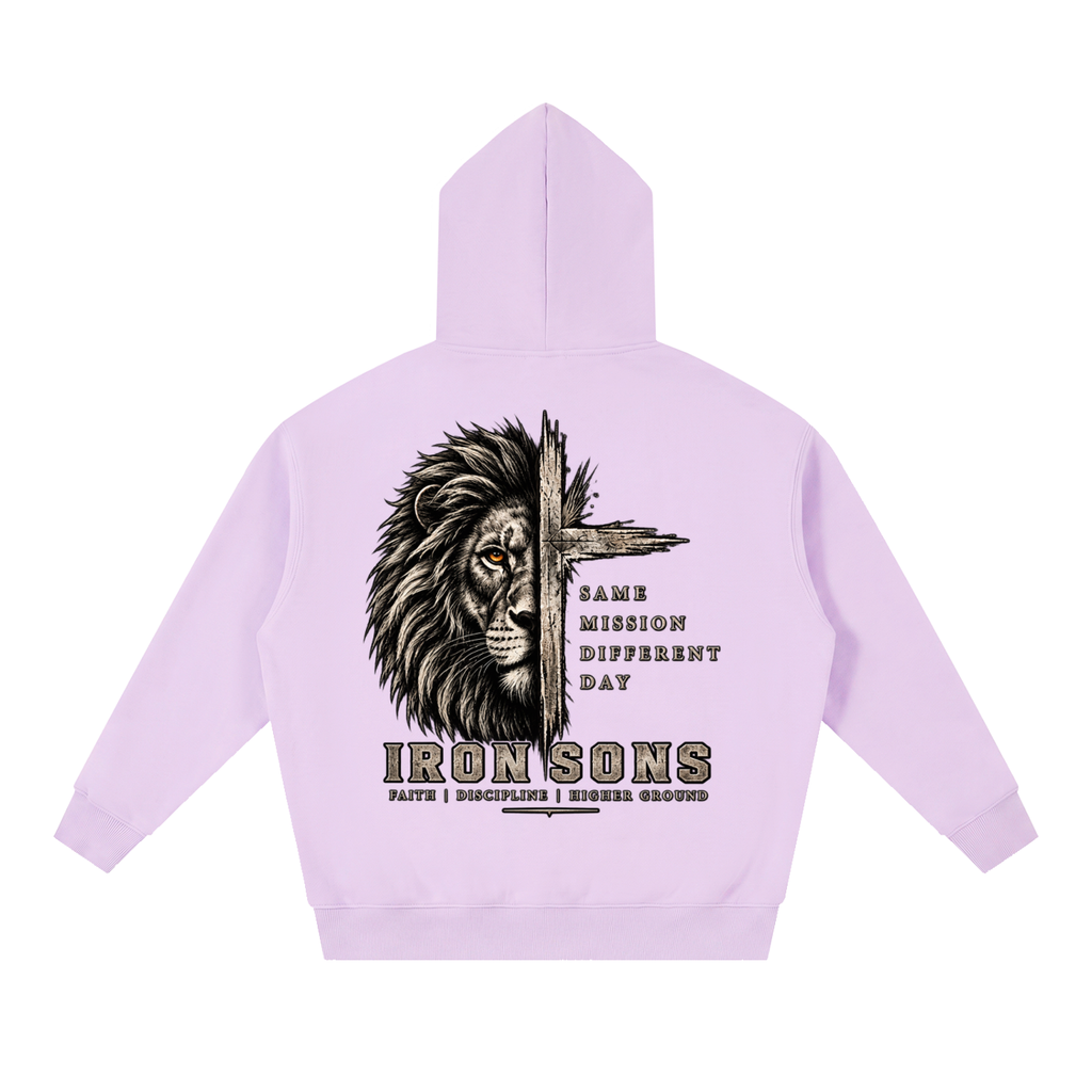 Essential Oversized Boxy Fit Fleece Hoodie