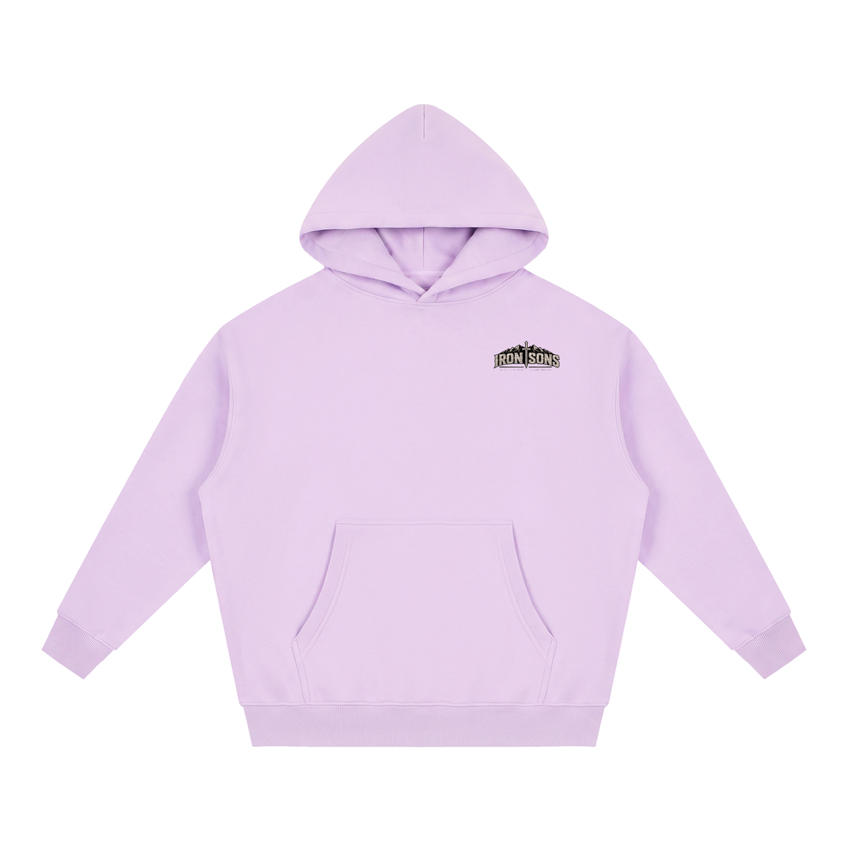 Essential Oversized Boxy Fit Fleece Hoodie