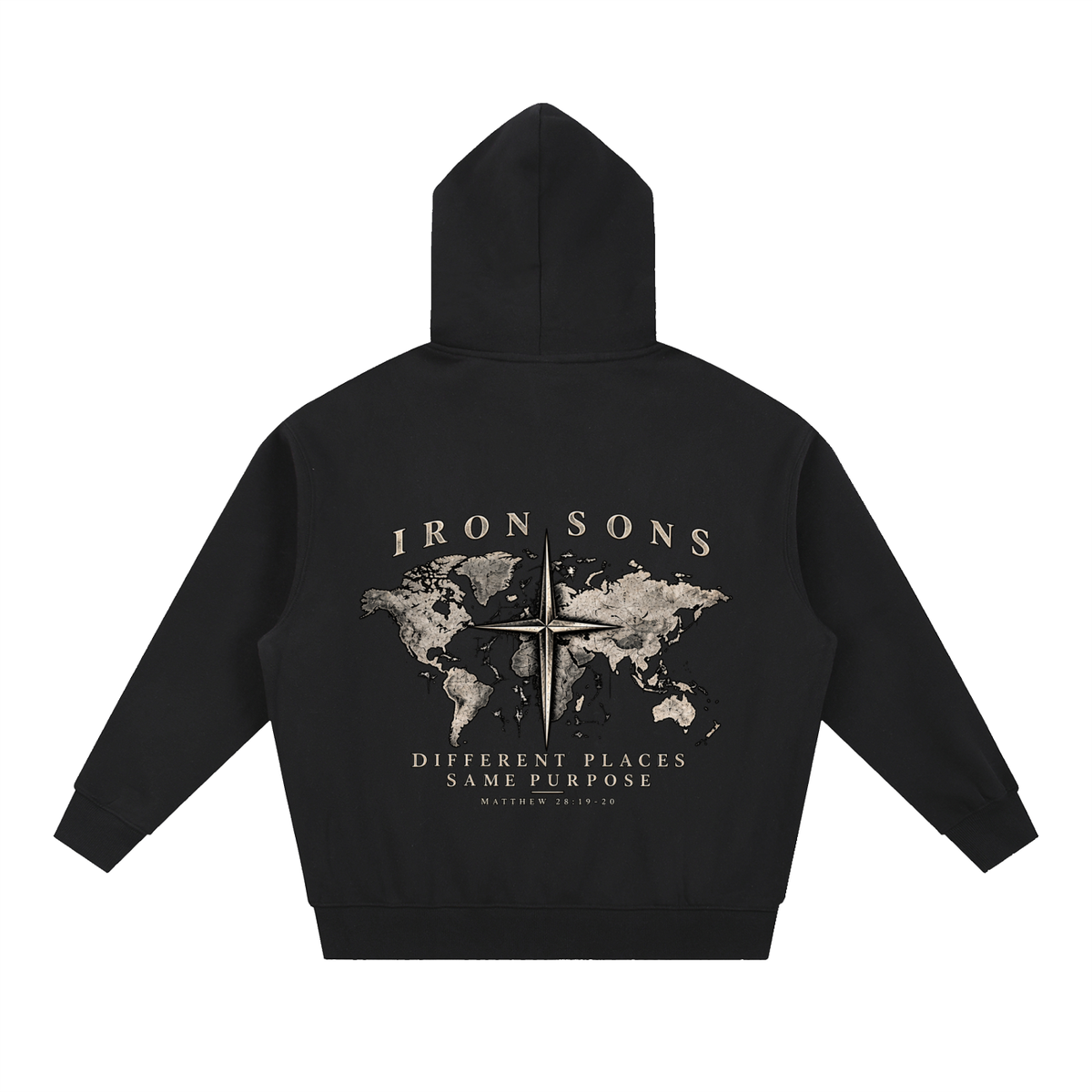 Essential Oversized Boxy Fit Fleece Hoodie