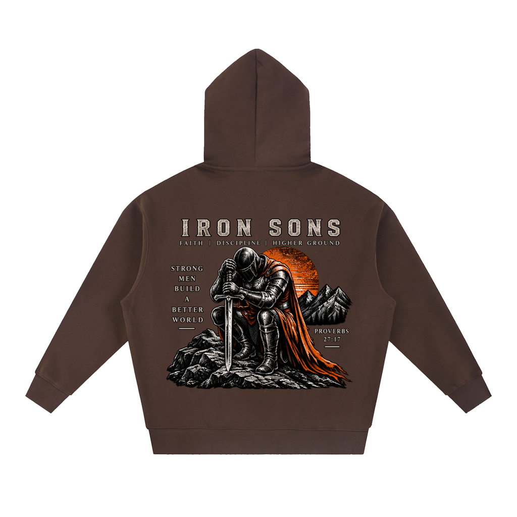 Essential Oversized Boxy Fit Fleece Hoodie
