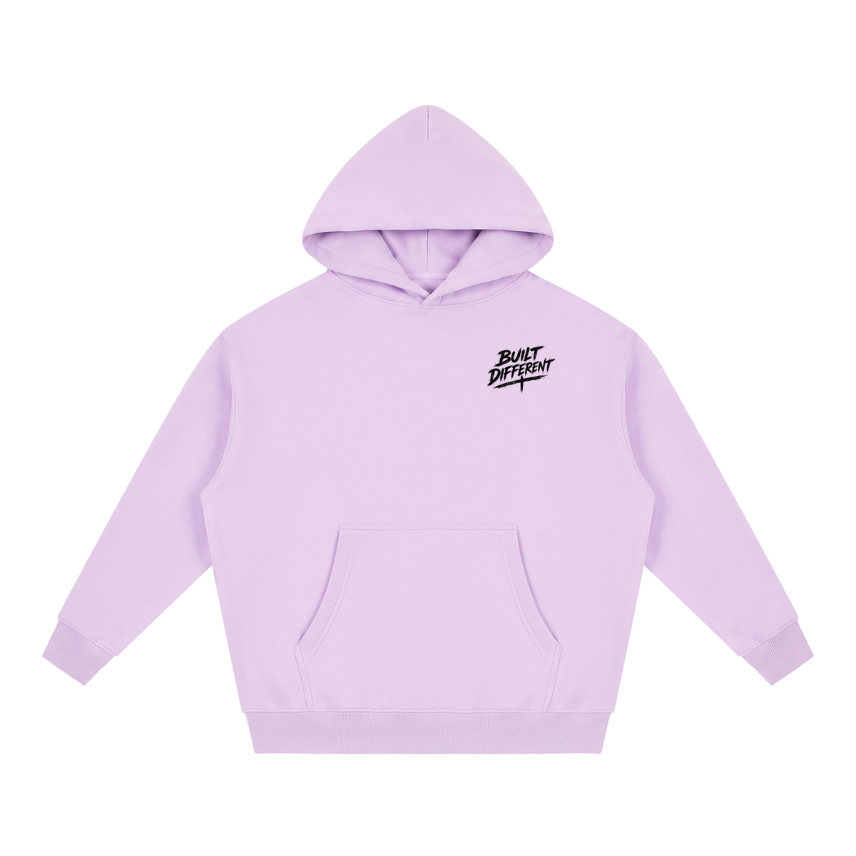 Essential Oversized Boxy Fit Fleece Hoodie