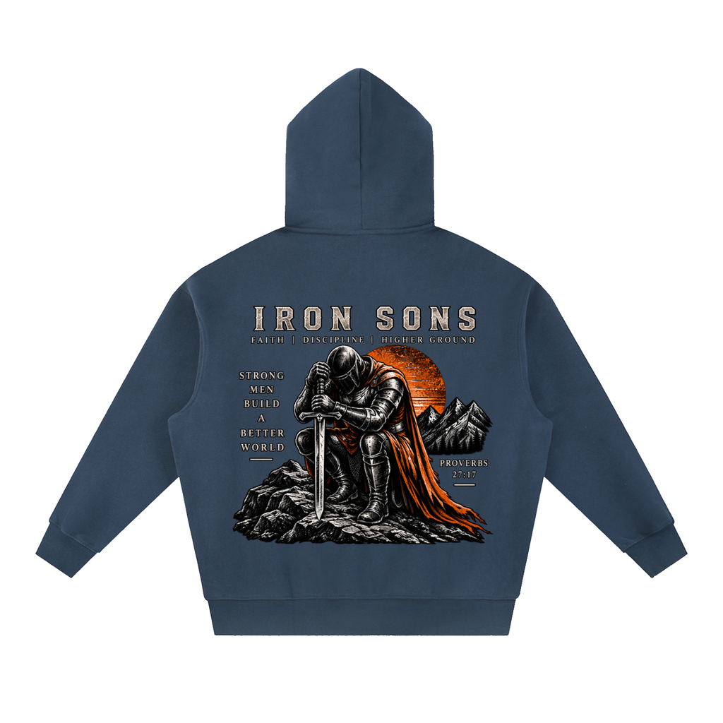 Essential Oversized Boxy Fit Fleece Hoodie