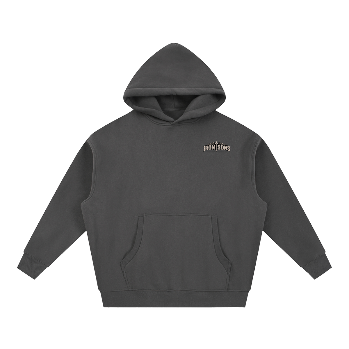 Essential Oversized Boxy Fit Fleece Hoodie