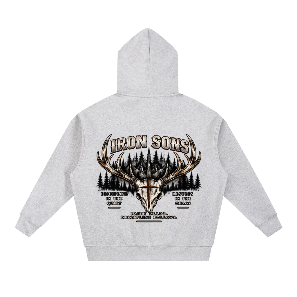 Essential Oversized Boxy Fit Fleece Hoodie