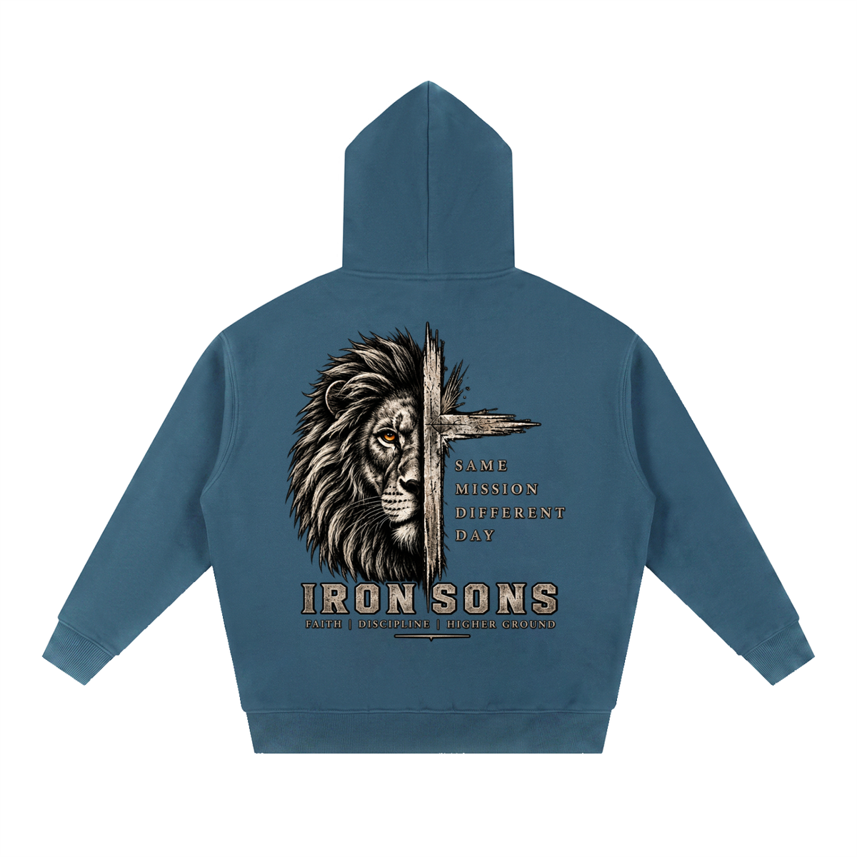 Essential Oversized Boxy Fit Fleece Hoodie