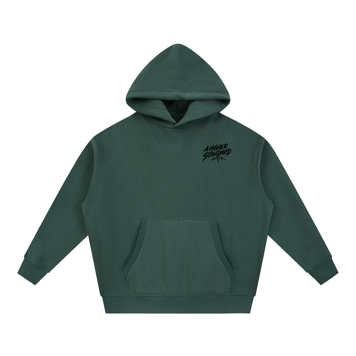 Essential Oversized Boxy Fit Fleece Hoodie