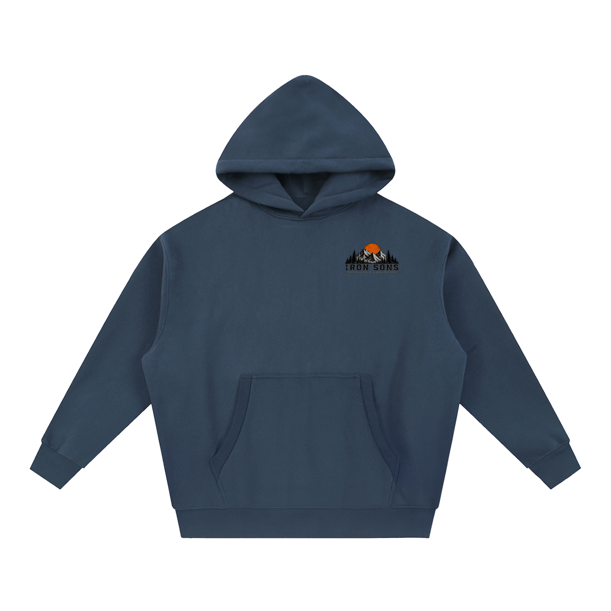 Essential Oversized Boxy Fit Fleece Hoodie