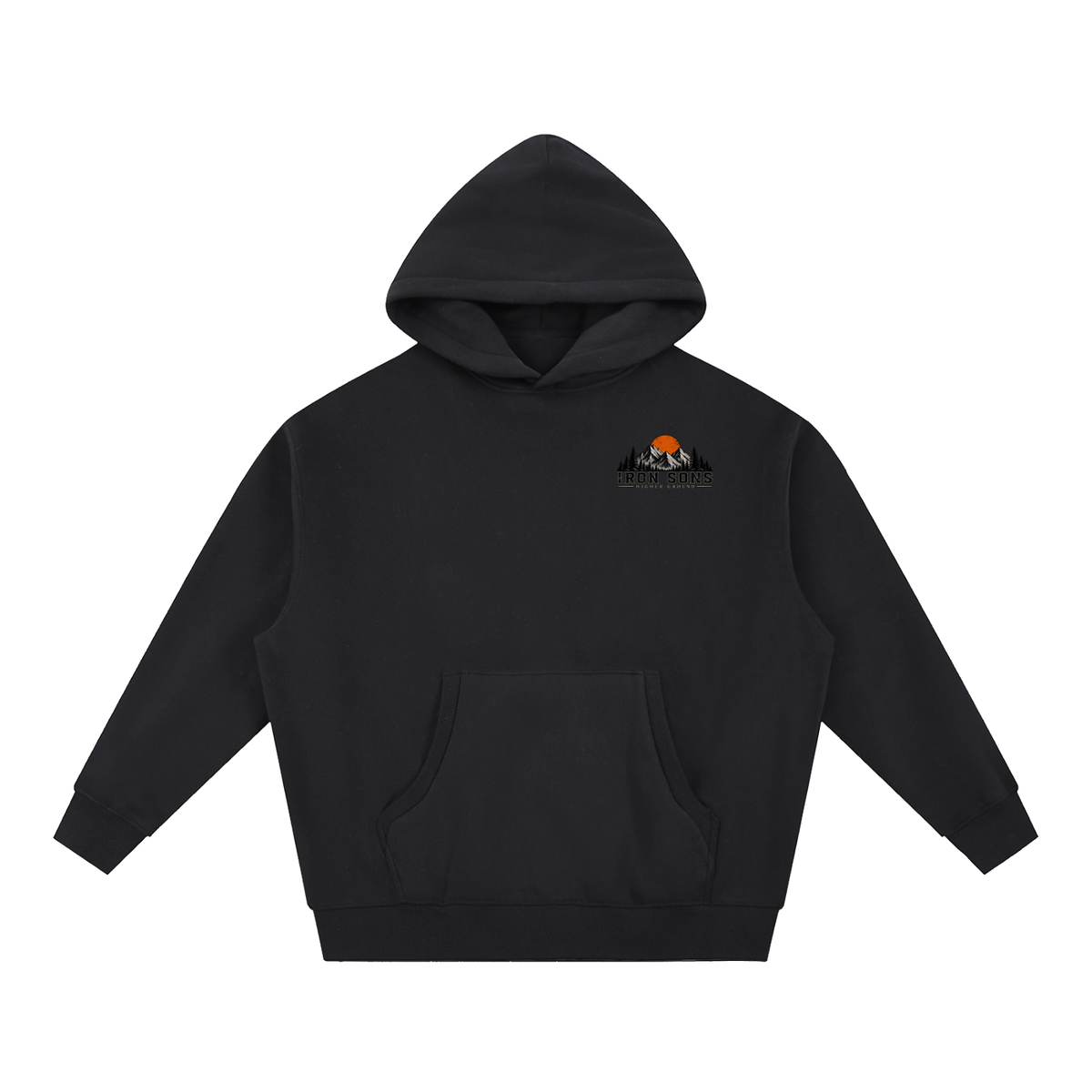 Essential Oversized Boxy Fit Fleece Hoodie