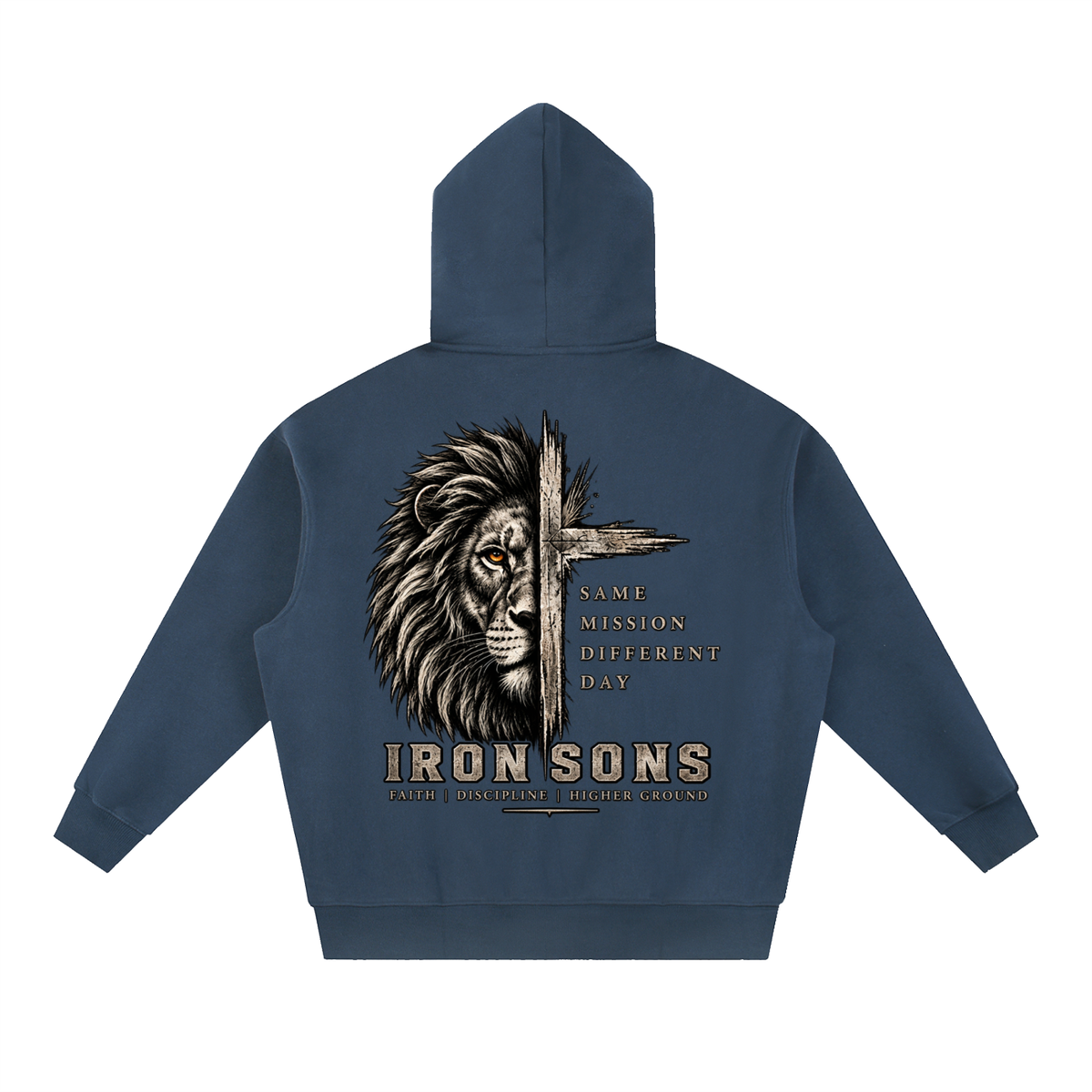Essential Oversized Boxy Fit Fleece Hoodie