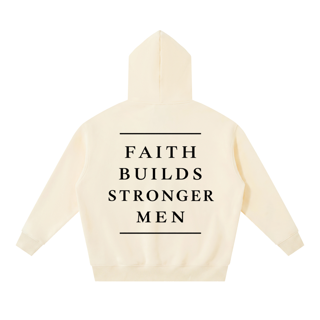 Essential Oversized Boxy Fit Fleece Hoodie