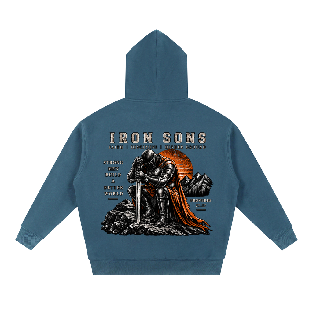 Essential Oversized Boxy Fit Fleece Hoodie