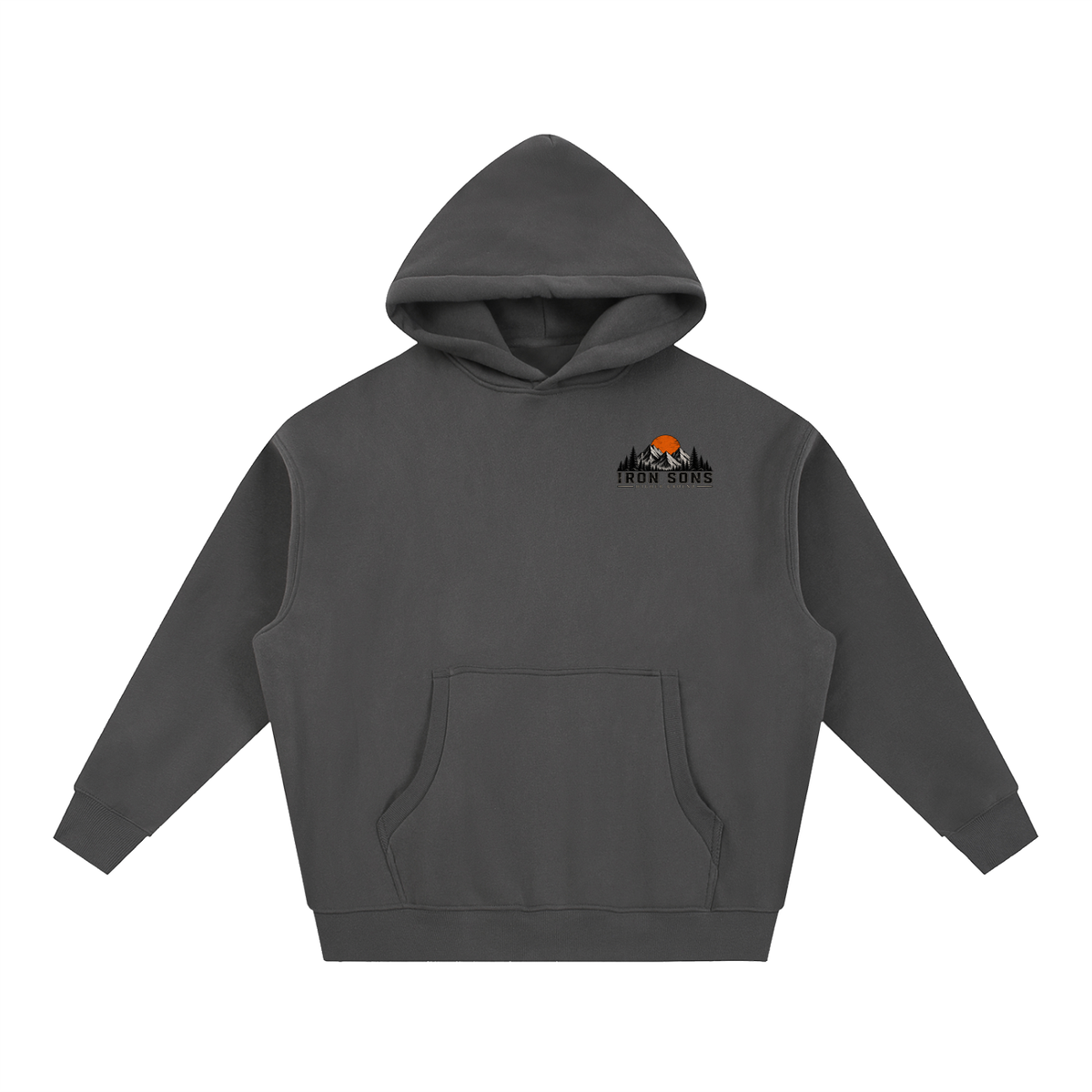 Essential Oversized Boxy Fit Fleece Hoodie