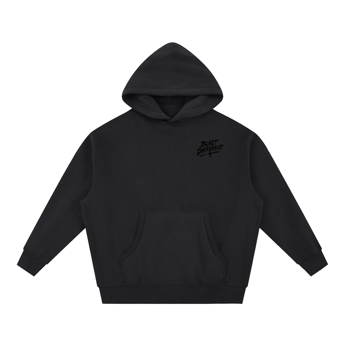 Essential Oversized Boxy Fit Fleece Hoodie
