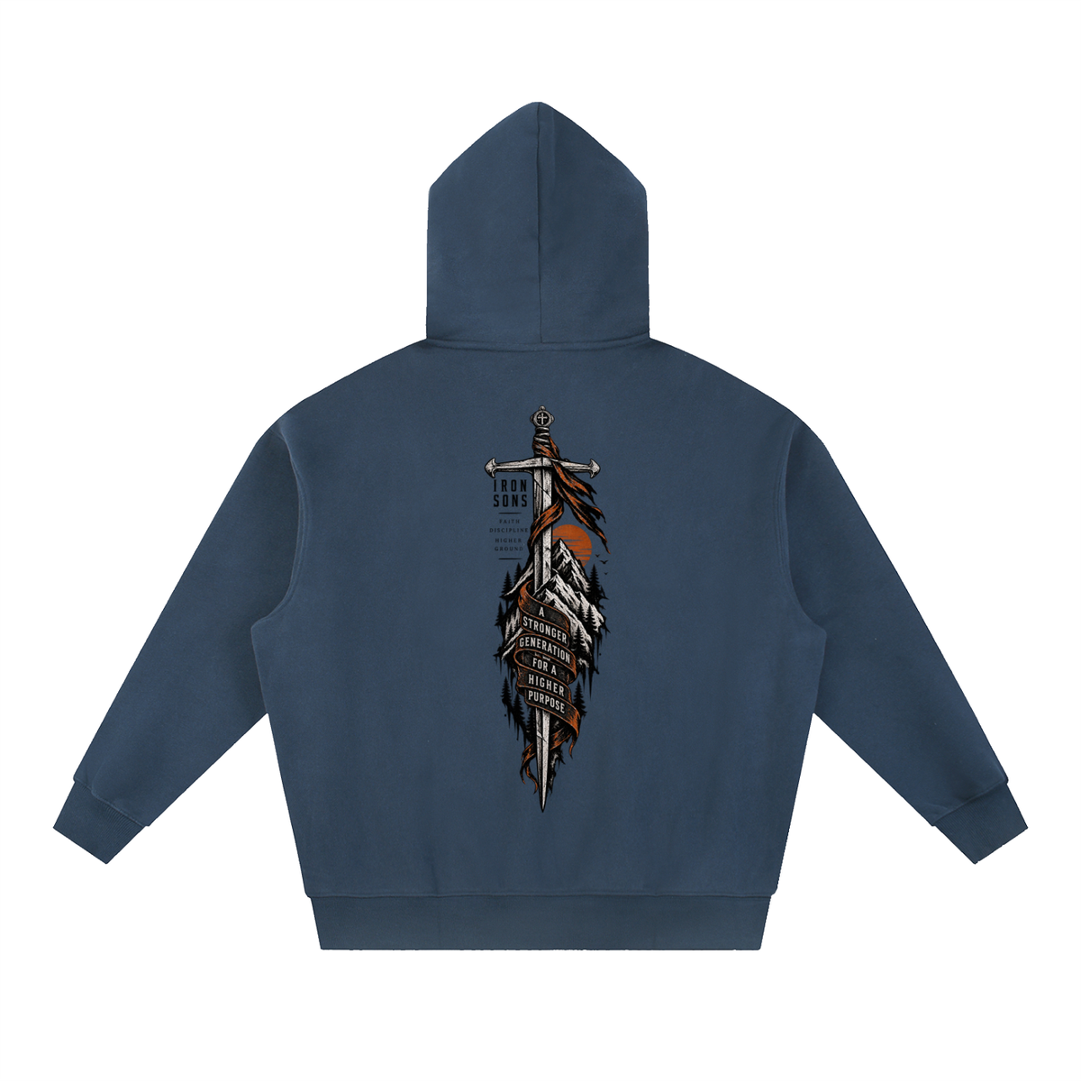 Essential Oversized Boxy Fit Fleece Hoodie