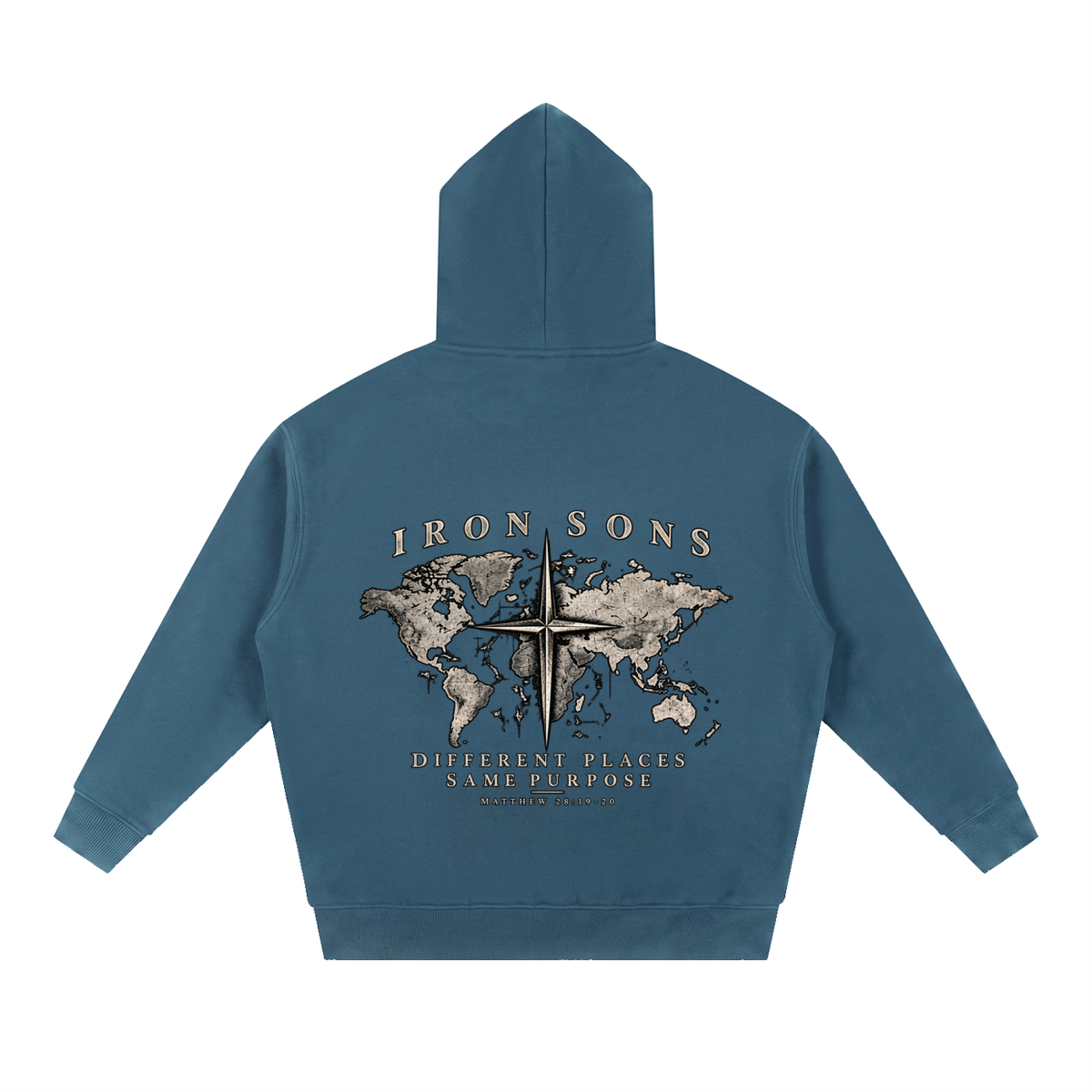 Essential Oversized Boxy Fit Fleece Hoodie