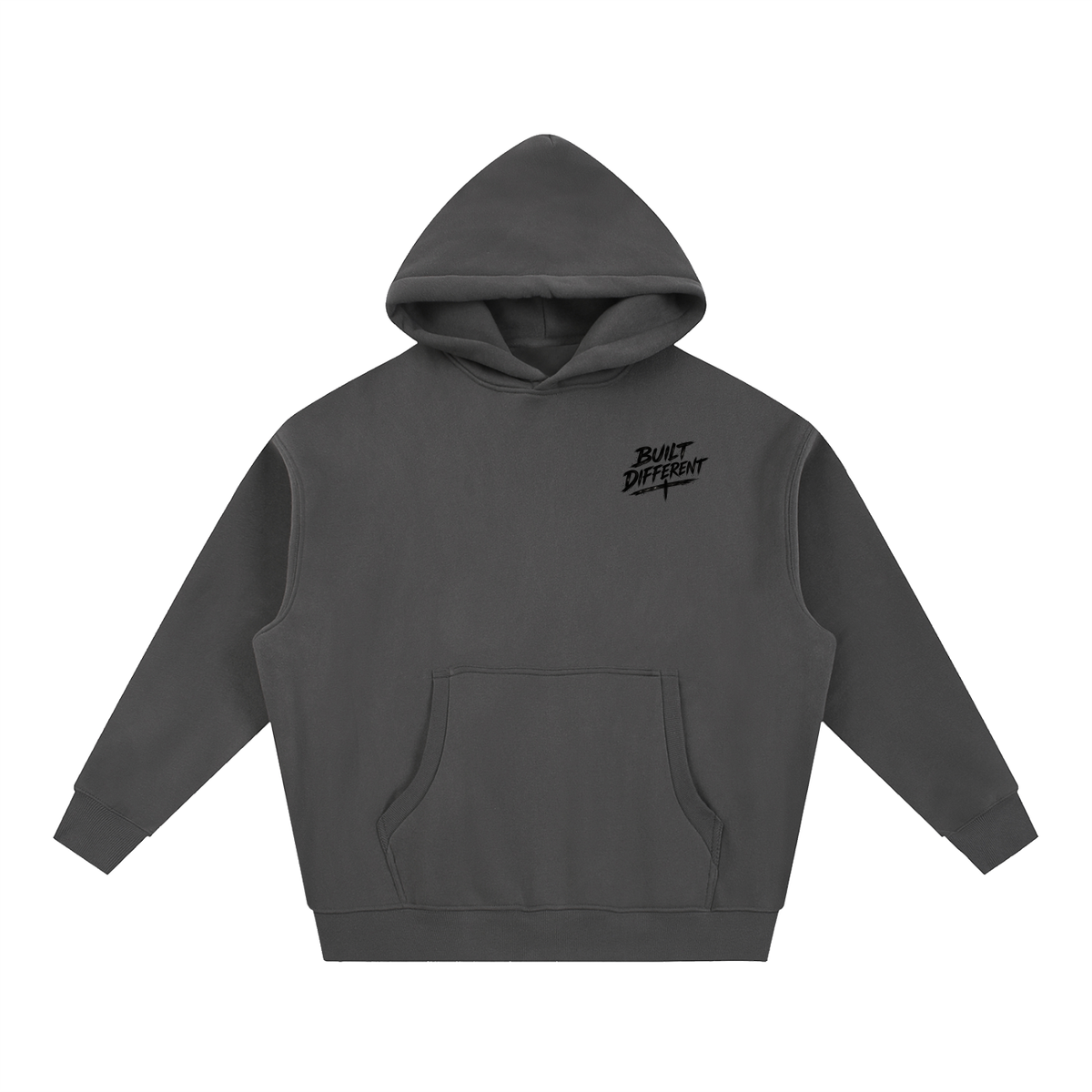 Essential Oversized Boxy Fit Fleece Hoodie