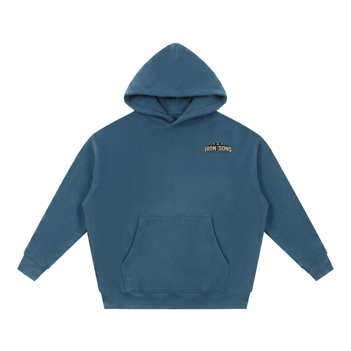 Essential Oversized Boxy Fit Fleece Hoodie